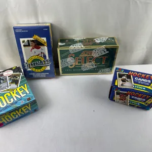Variety of Hockey Card Collections
