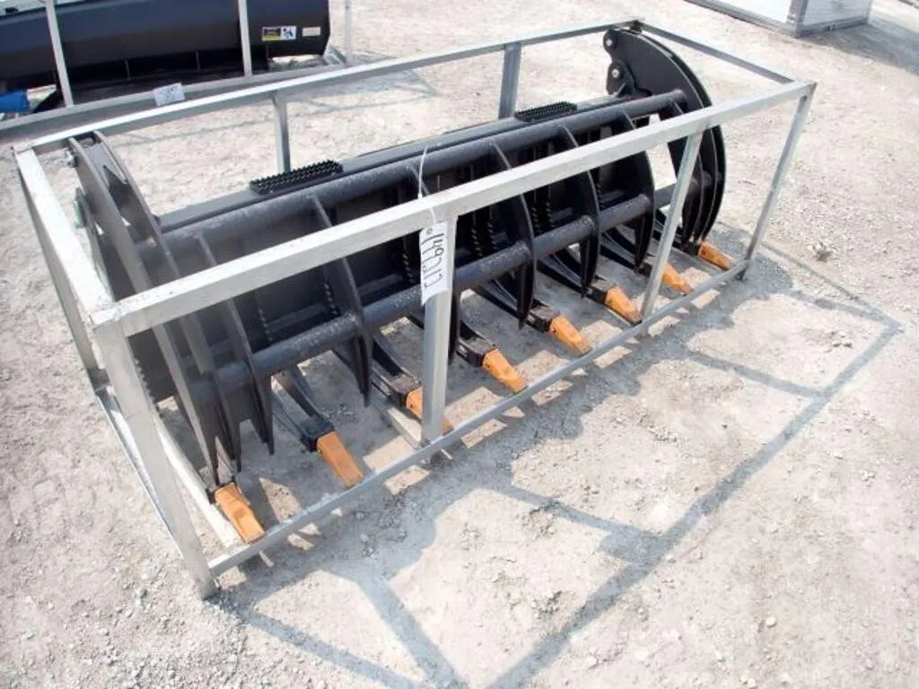 UNUSED Greatbear 78 In. Heavy Root Grapple Rake