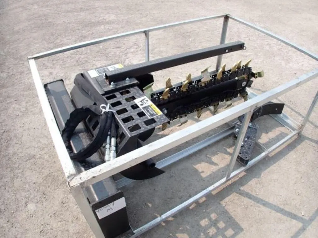 UNUSED Greatbear 5 Ft Skid Steer Trencher