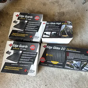 NIB Caliber Edge Guards, Edge Glides 2.0, Flex Glide High Tracking For Loading Snowmobiles