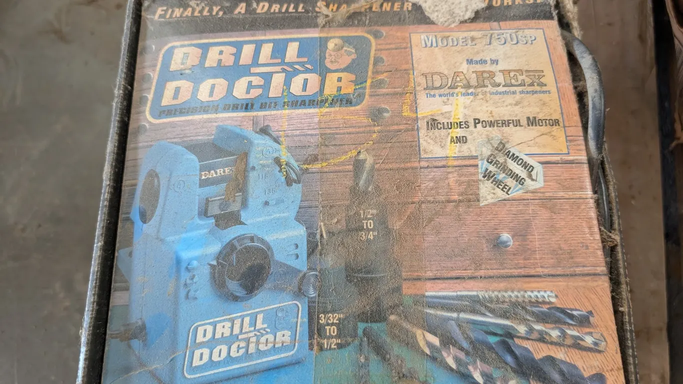 DRILL BIT SHARPENER