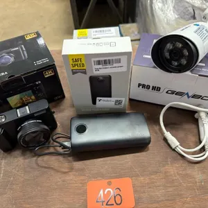 Security camera, digital camera,3-power banks