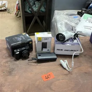 Digital camera, 3 power banks, 1 security camera