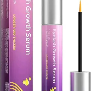 NEW Viareline Lash Serum for Growth, Premium Eyelash Enhancer Care for Longer Thicker & Fuller, Gentle Formula Safe for Sensitive Eyes Non-Irritat