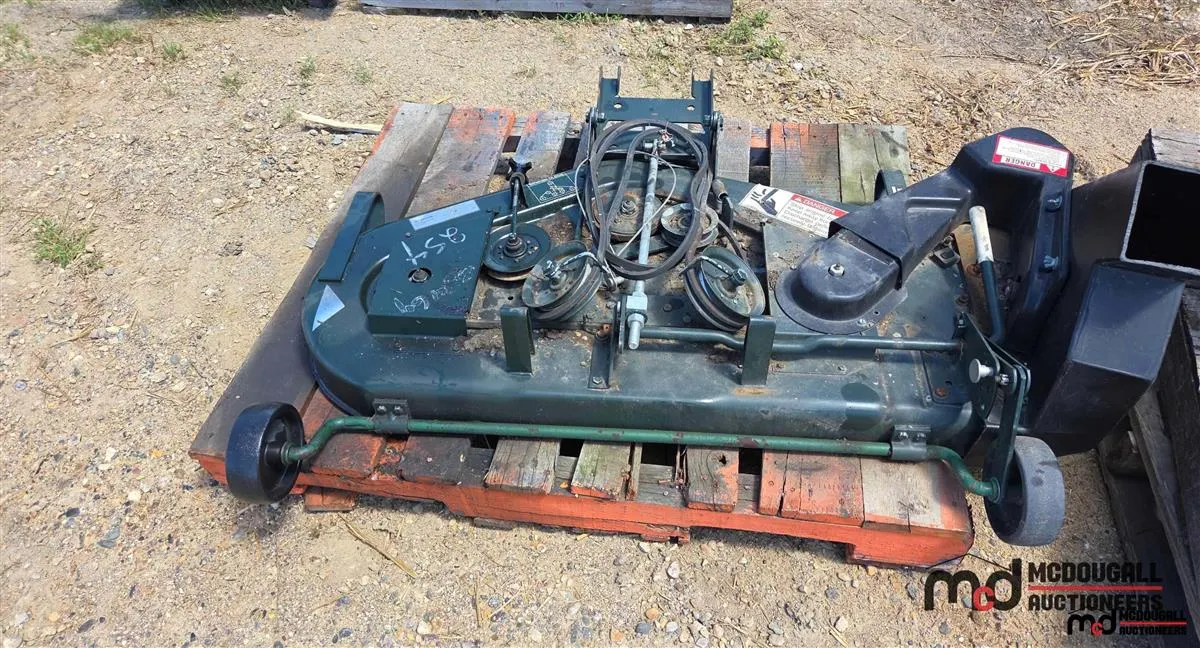 Green Riding Mower Deck Attachment
UNRESERVED