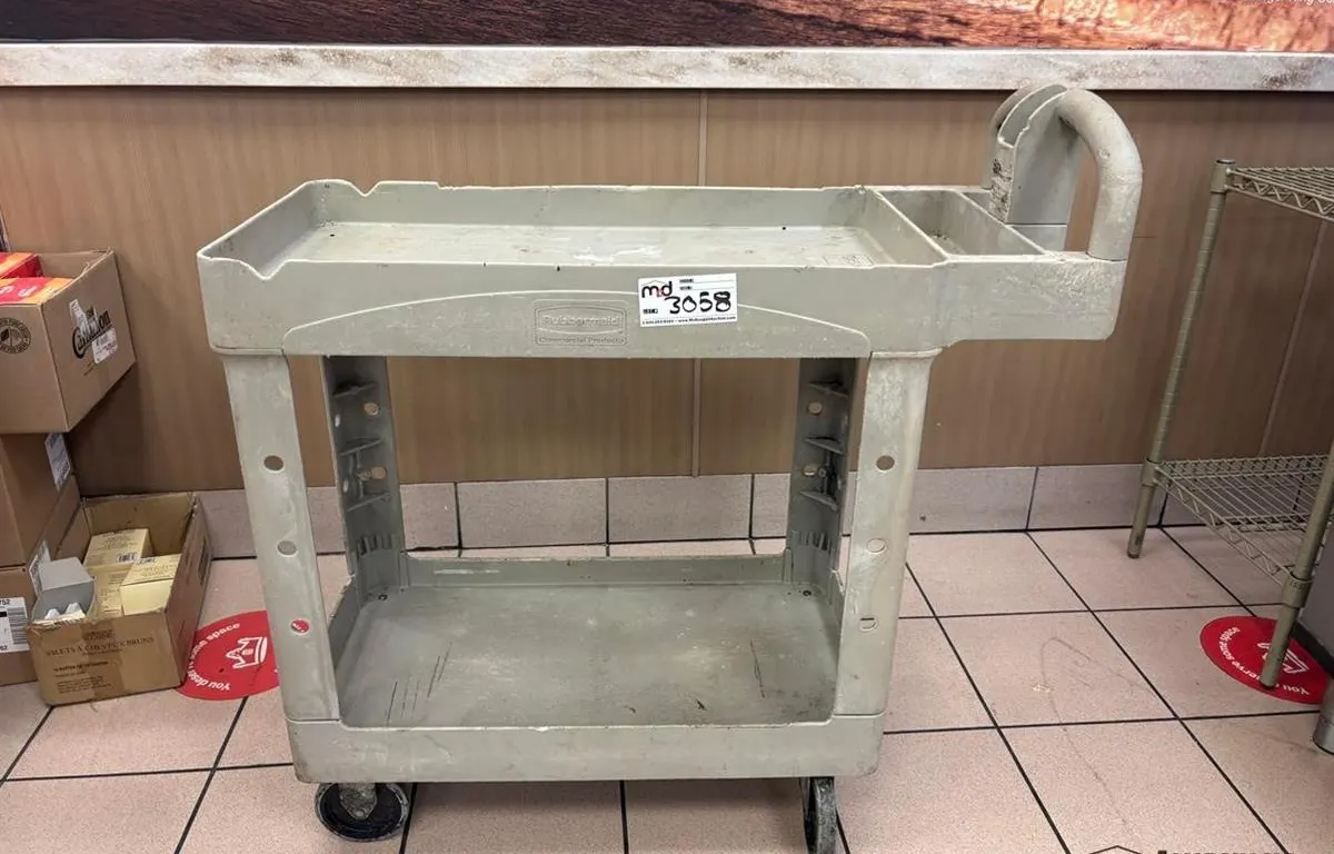 Rubbermaid Commercial Two-Shelf Utility Cart
UNRESERVED