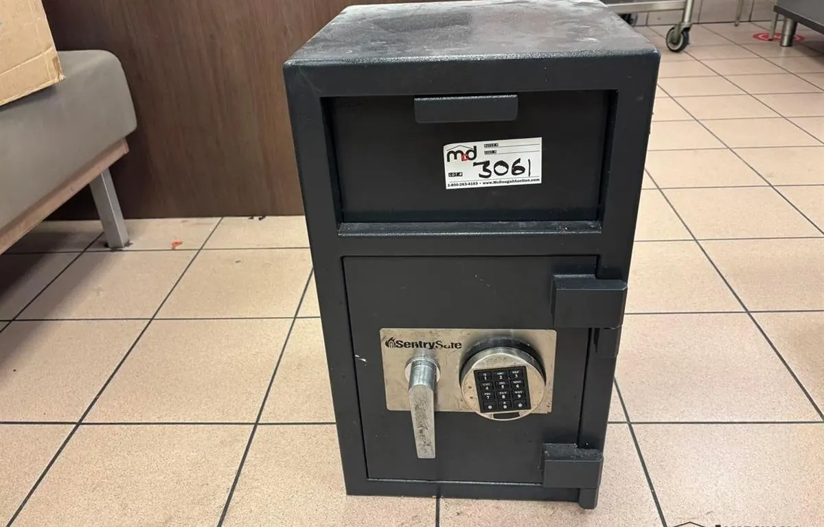 SentrySafe Black Depository Safe w/ Keypad
UNRESERVED