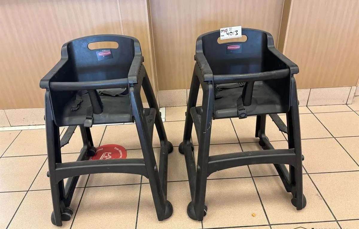 Pair Of Rubbermaid Commercial High Chairs
UNRESERVED
