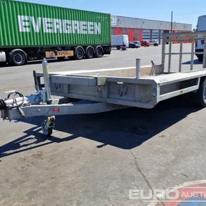 2024 Henra 35B, Twin Axle Trailer (Only German registration document Part II is available, Part I has been lost, the trailer remains registered) 
