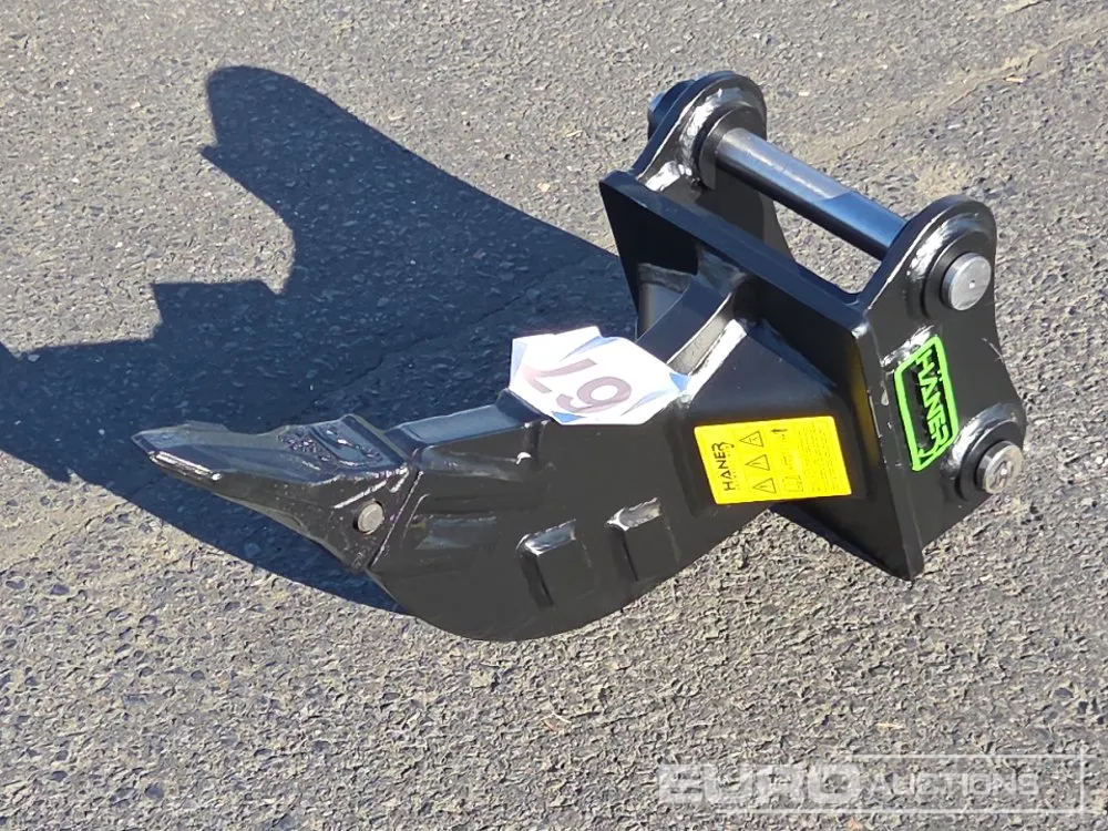 Unused 2026 Häner HRZP30A Ripper with 30mm Pin System (Wide: 110mm, Pin to Pin: 115mm)to suit 2-3 ton Excavator, Weight: 41kg