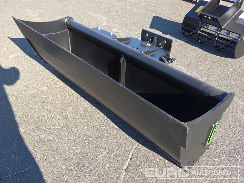 Unused 2026 Häner HHG3140-00-1A Hydraulic Tilt Ditching Bucket without Adapter to suit 3-5 Ton Excavator, Volume (SAE): 196L, Weight: 217kg