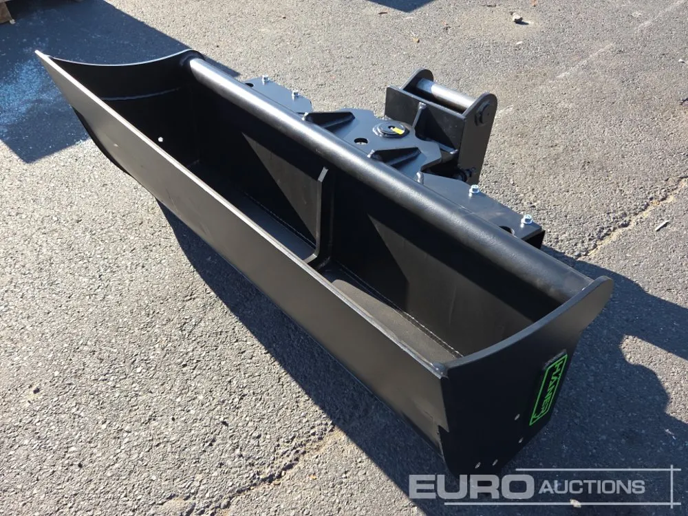 Unused 2026 Häner HHG3140-MS03-2A Hydraulic Tilt Ditching Bucket, MS03 to suit 4-6 Ton Excavator, Working Width: 1400mm, Volume (SAE): 210 L, Weight: