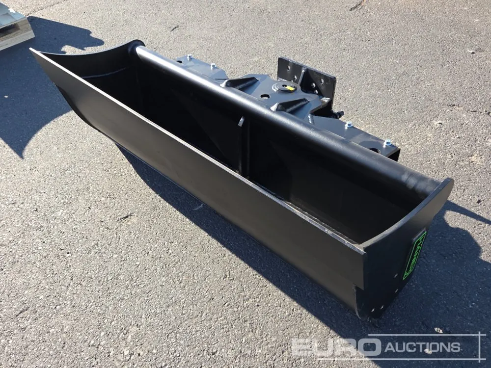 Unused 2026 Häner HHG3140-00-2A Hydraulic Tilt Ditching Bucket without Adapter to suit 4-6 Ton Excavator, Volume (SAE): 210 L, Weight: 235kg