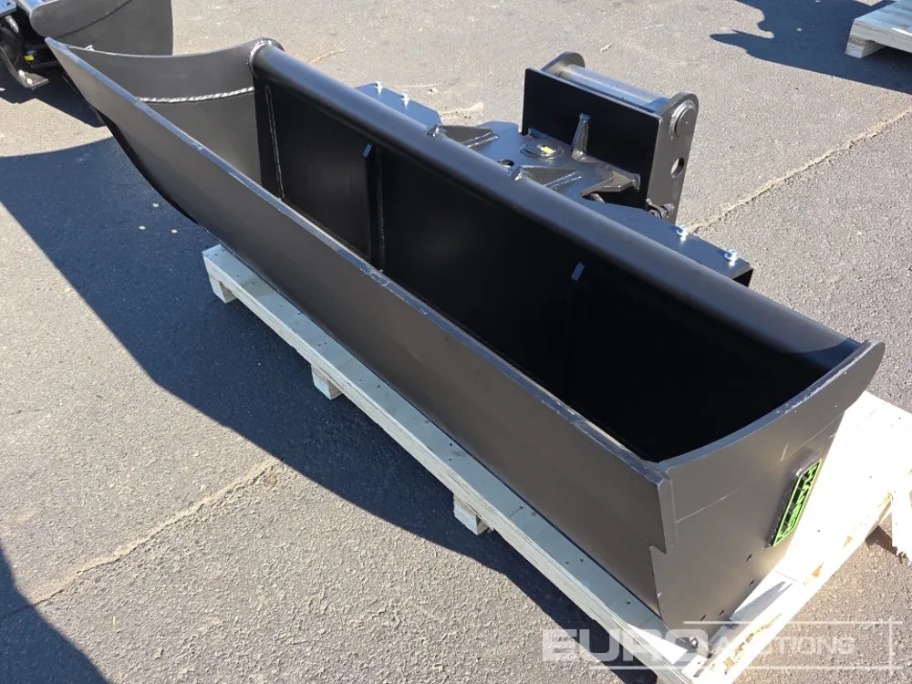 Unused 2026 Häner HHG4160-MS08A Hydraulic Tilt Ditching Bucket, MS08 to suit 6-10 Ton Excavator, Working Width: 1600mm, Volume (SAE): 330 L, weight: 3