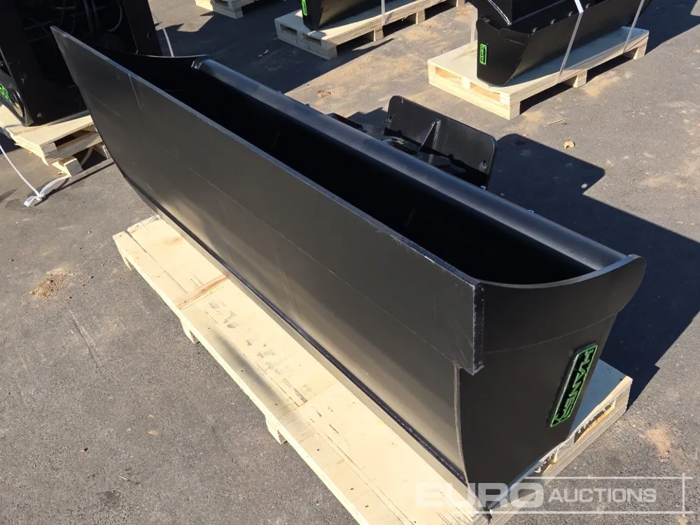 Unused 2026 Häner HHG6200-00A Hydraulic Tilt Ditching Bucket without Adapter to suit 14-18 Ton Excavator, Working Width: 1800mm, Weight: 600kg