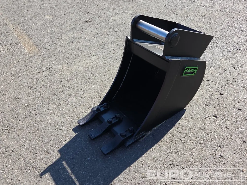 Unused 2026 Häner HTL130-MS01A Digging Bucket, MS01 to suit 1-2 Ton Excavator, Working Width: 300mm, Weight: 33kg