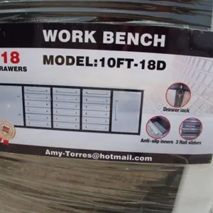 UNUSED Steelman 10 Ft Garage Cabinet Work Bench