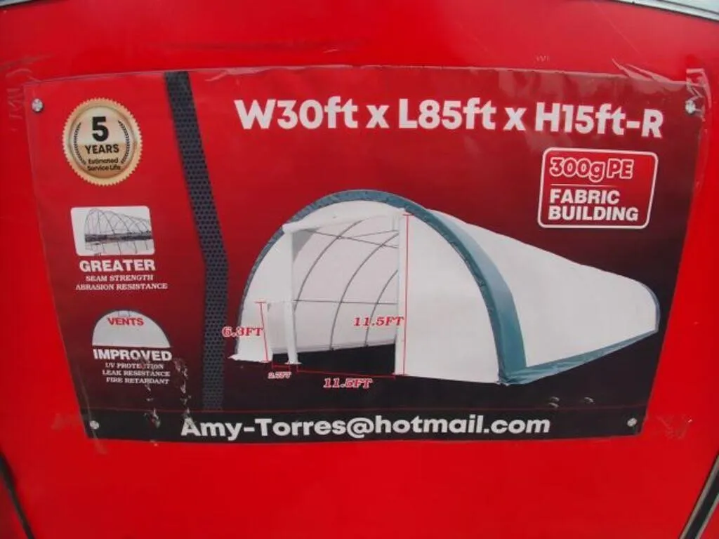 UNUSED Gold Mountain W 30 Ft x L 85 Ft x H 15 Ft