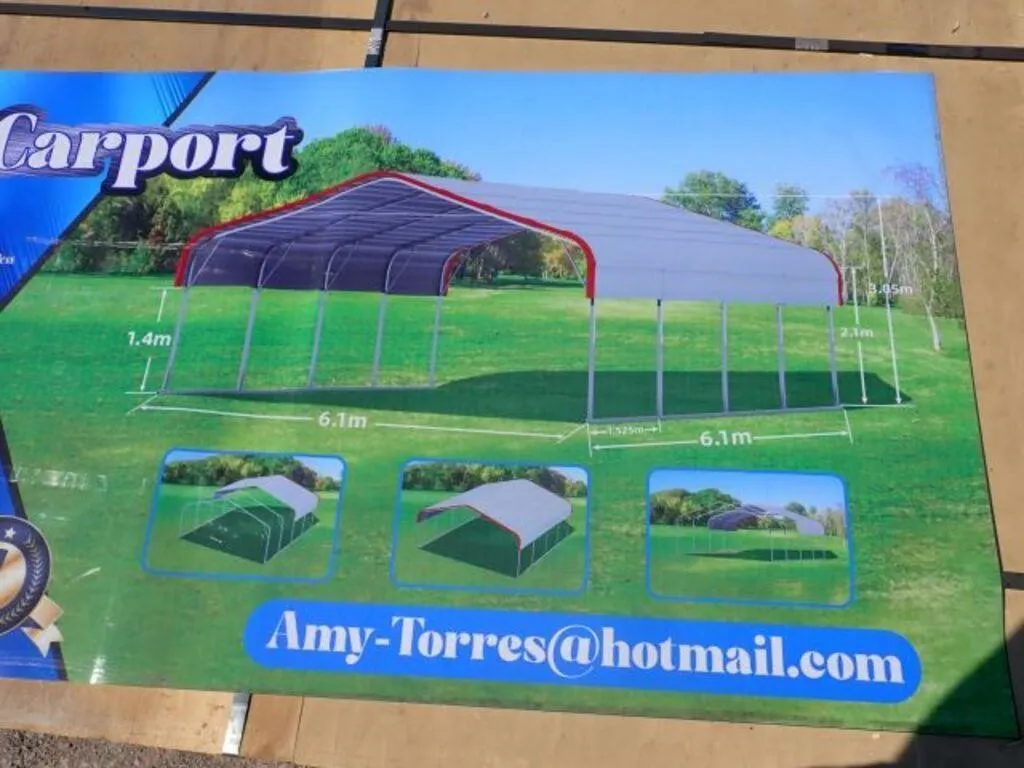 UNUSED Gold Mountain Classic Steel Carport