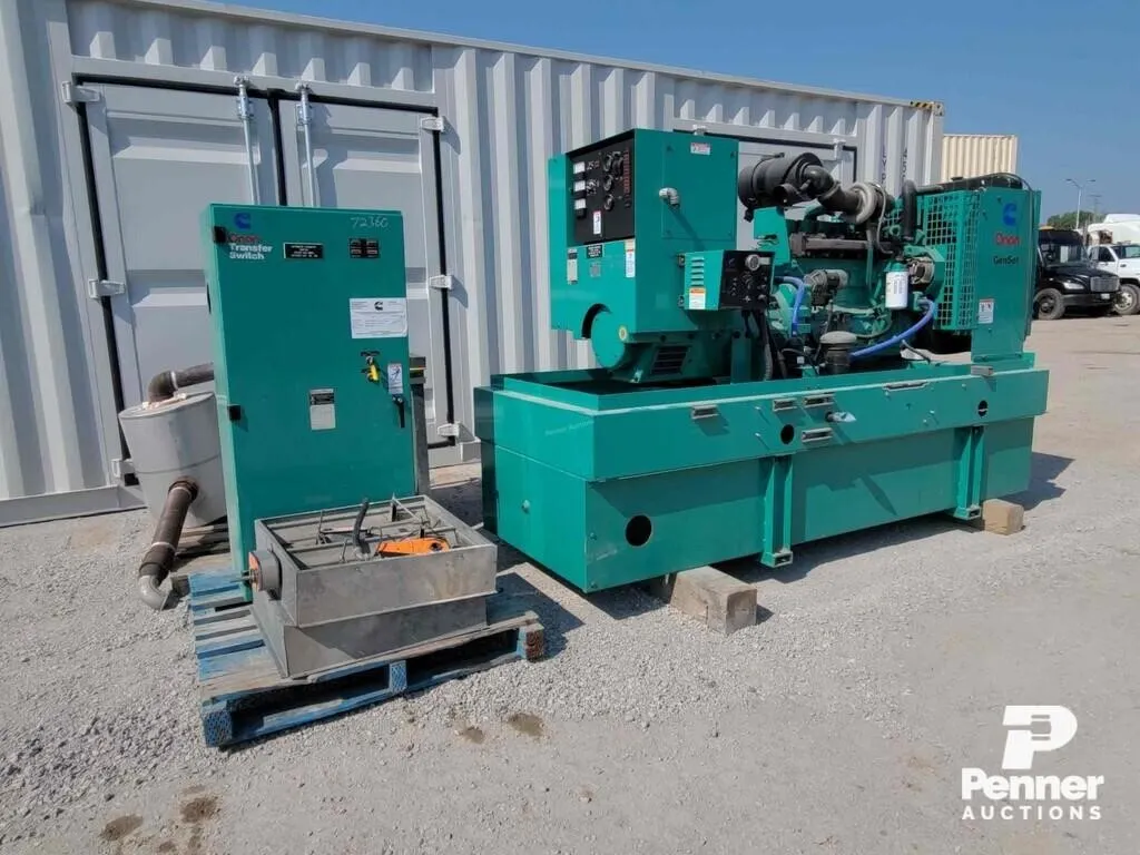1998 Onan 80DGDA 80KW 3PH Diesel Generator