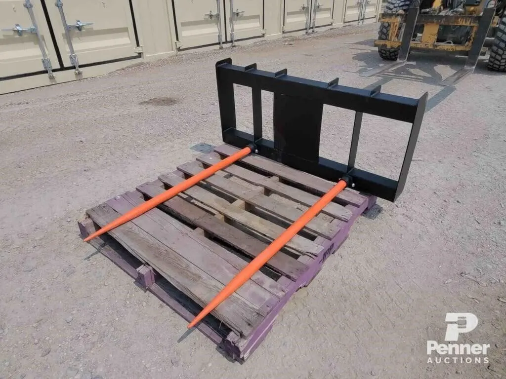 2026 Pabreak Skid Steer Q/C Hay Spear