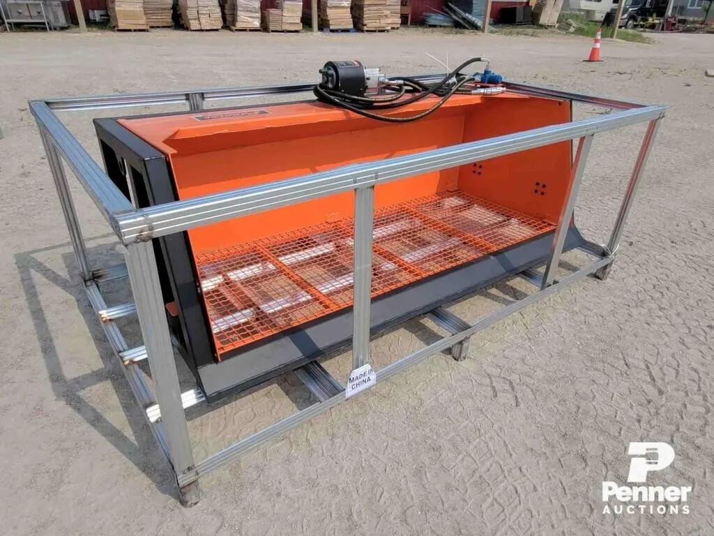 2026 72" Pabreak Skid Steer Q/C Screen Bucket