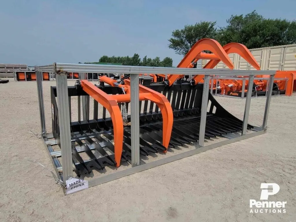 2026 84in Pabreak RGB240 Rock Grapple Bucket