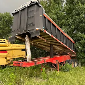 OFFSITE - Tandem end dump aluminum box 30ft with roll tarp