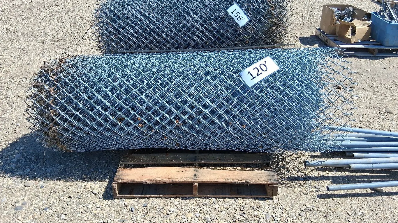 4- Rolls of Chainlink Fence