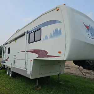 2004 Forest River 29’ Cardinal 5th Wheel Travel Trailer, 2 Slides, Trailair Air Ride Hitch, White, VIN 4X4FCAE244G083800