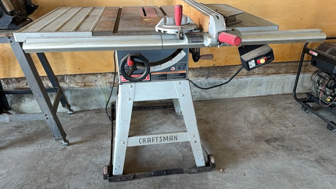 10” Craftsman Table Saw