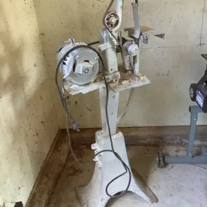 Homemade belt sander, approx 1", working