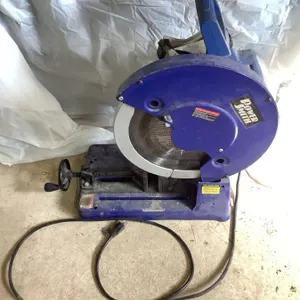 Power Smith 14" dry cut metal saw, working