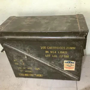Ammo box, 17" x 7 1/2" x 14" high