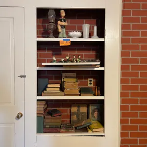 Contents of Wall Shelves
