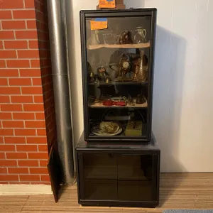 (2) Display Cabinets with Contents