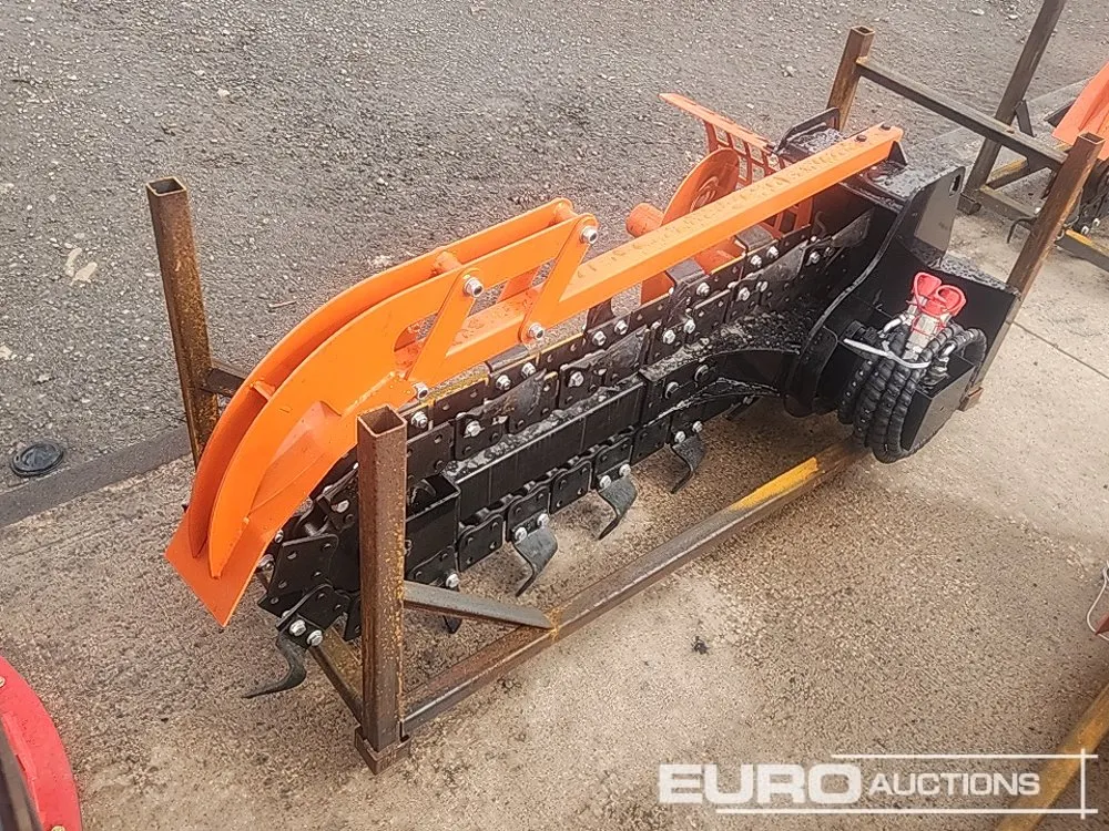 Unused Hydraulic Trencher to suit Skidsteer Loader