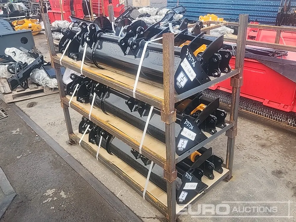 Unused 8Pc Excavator Attachments to suit Mini Excavator (3 of)