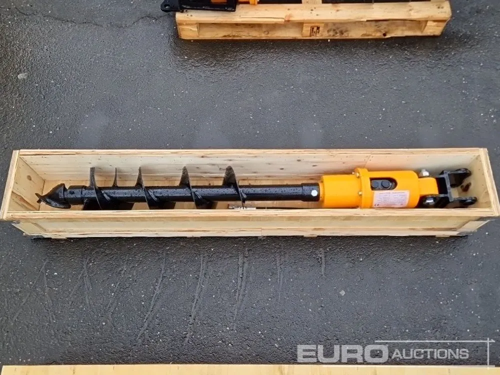 Unused T200 Auger to suit 1 Ton Mini Excavator (2 of)