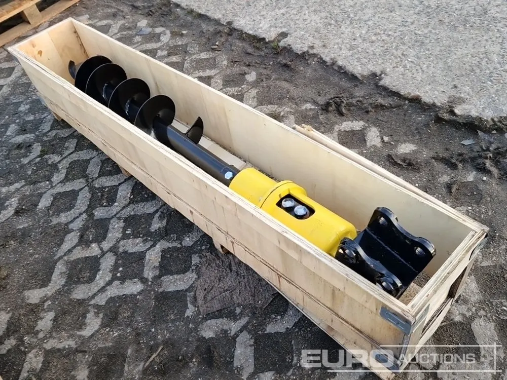 Unused T200 Auger to suit 1 Ton Mini Excavator (2 of)