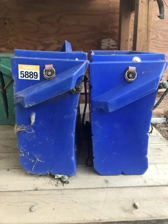 One Set of Plastic Pack Out Boxes