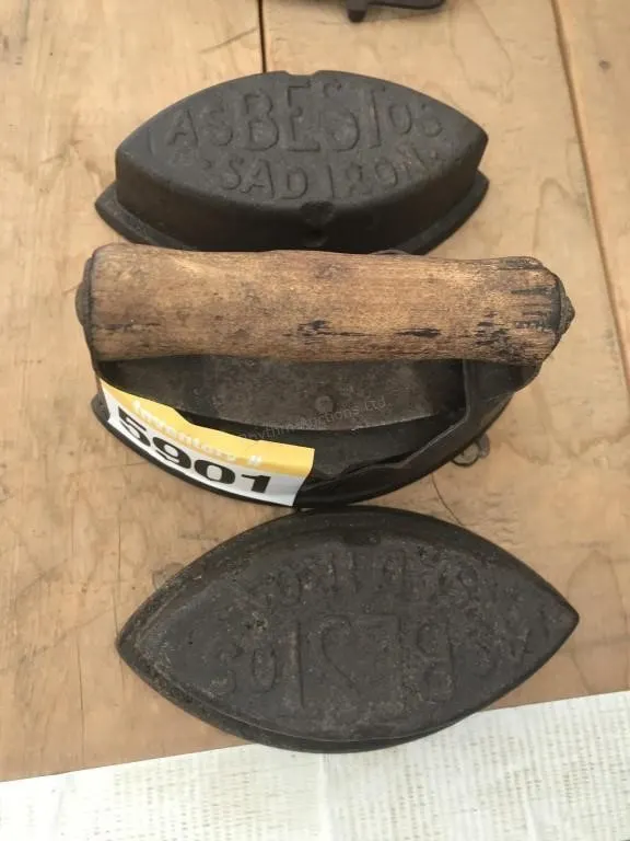 Asbestos Sad Iron
