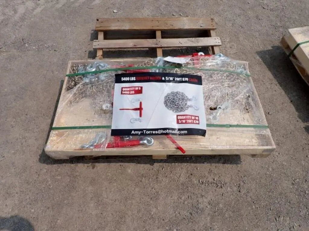 UNUSED Greatbear 5,400 Lb Ratchet Binder(s) &
