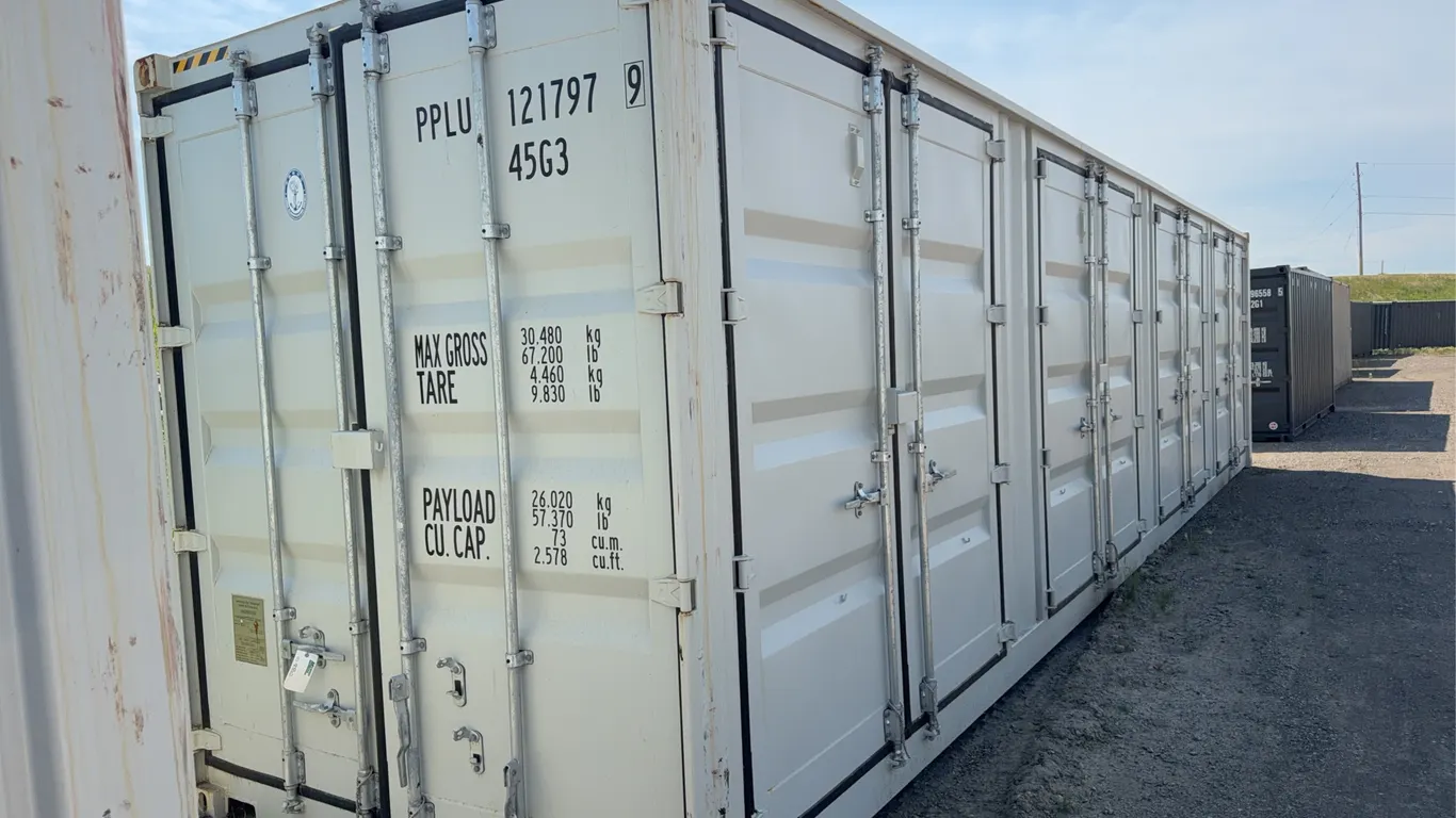 40' 5 Door Single Use Sea Container