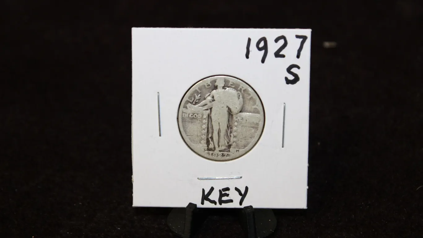 1927-S U.S. Standing Liberty Silver Quarter