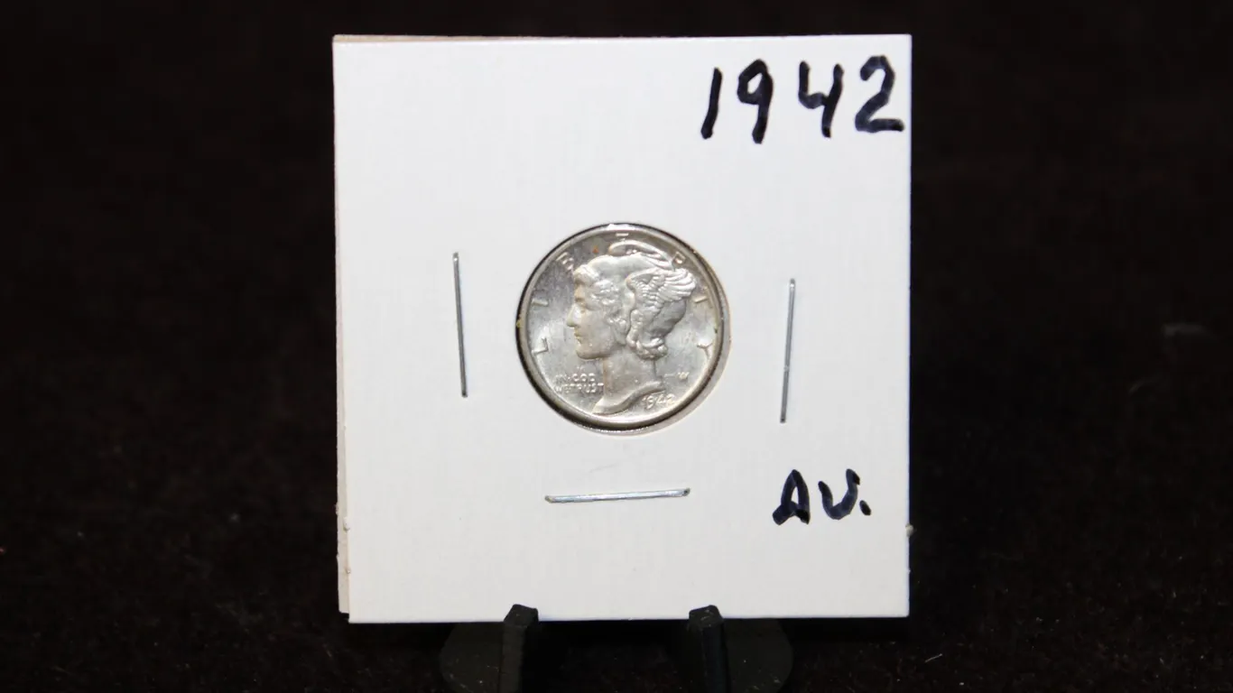 1942 U.S. Mercury Silver Dime