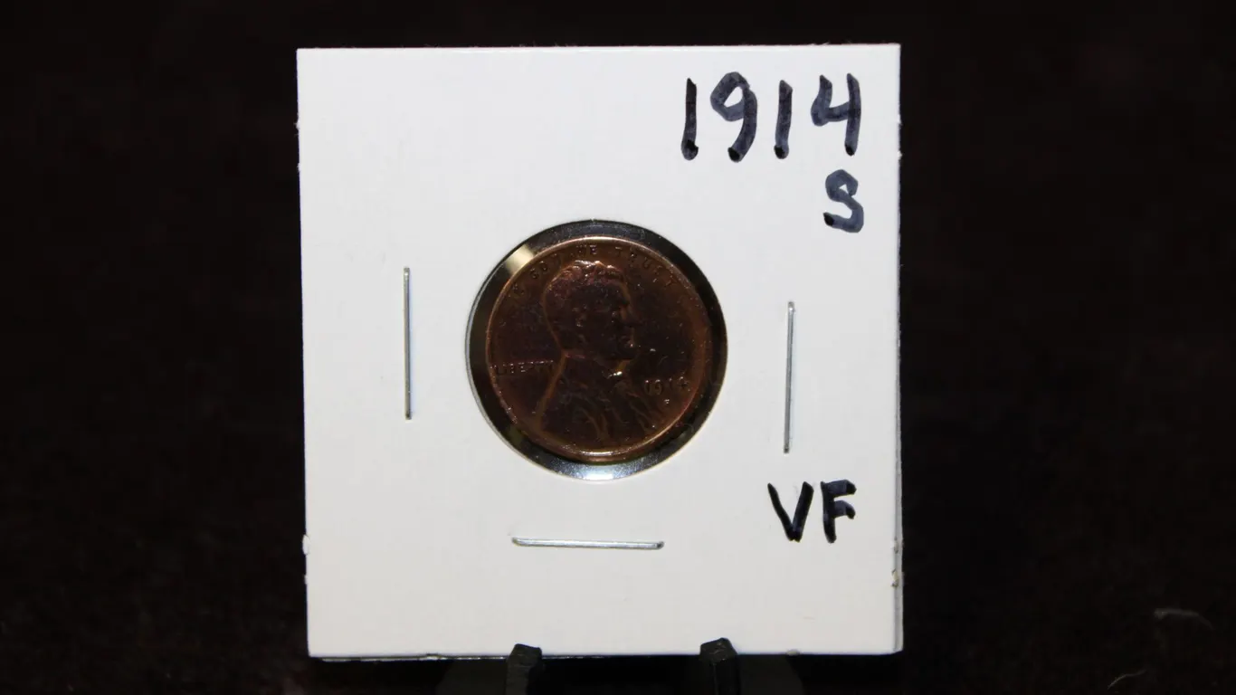 1914-S U.S. Lincoln Wheat Cent