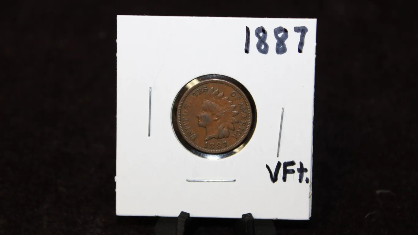 1887 U.S. Indian Head Cent