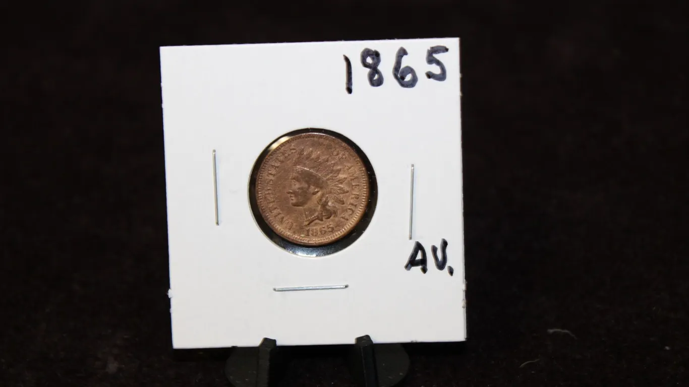 1865 U.S. Indian Head Cent