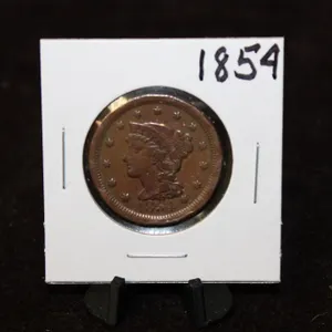 1854 U.S. Liberty Head Large Cent